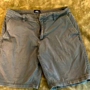Men’s O’Neill shorts size 32, 8-inch inseam.